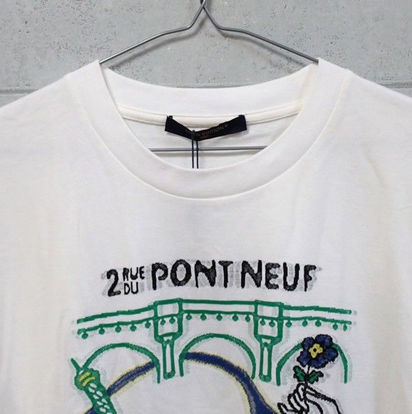 ルイヴィトン Louis Vuitton 24SS インターシャグラフィックコットンT