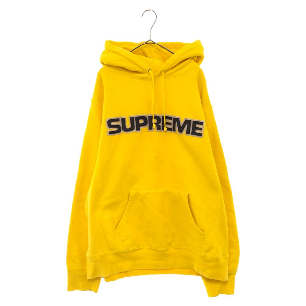 SUPREME (シュプリーム) 18AW Perforated Leather Hooded Sweatshirt ...
