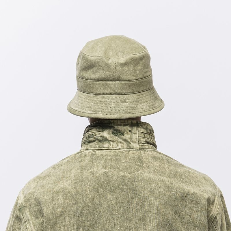 ハットLサイズ wtaps BUCKET 01 HAT COTTON. DENIM