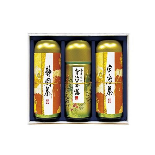 お取り寄せギフトT 宇治森徳 産地銘茶詰合せ AKU-100A A5