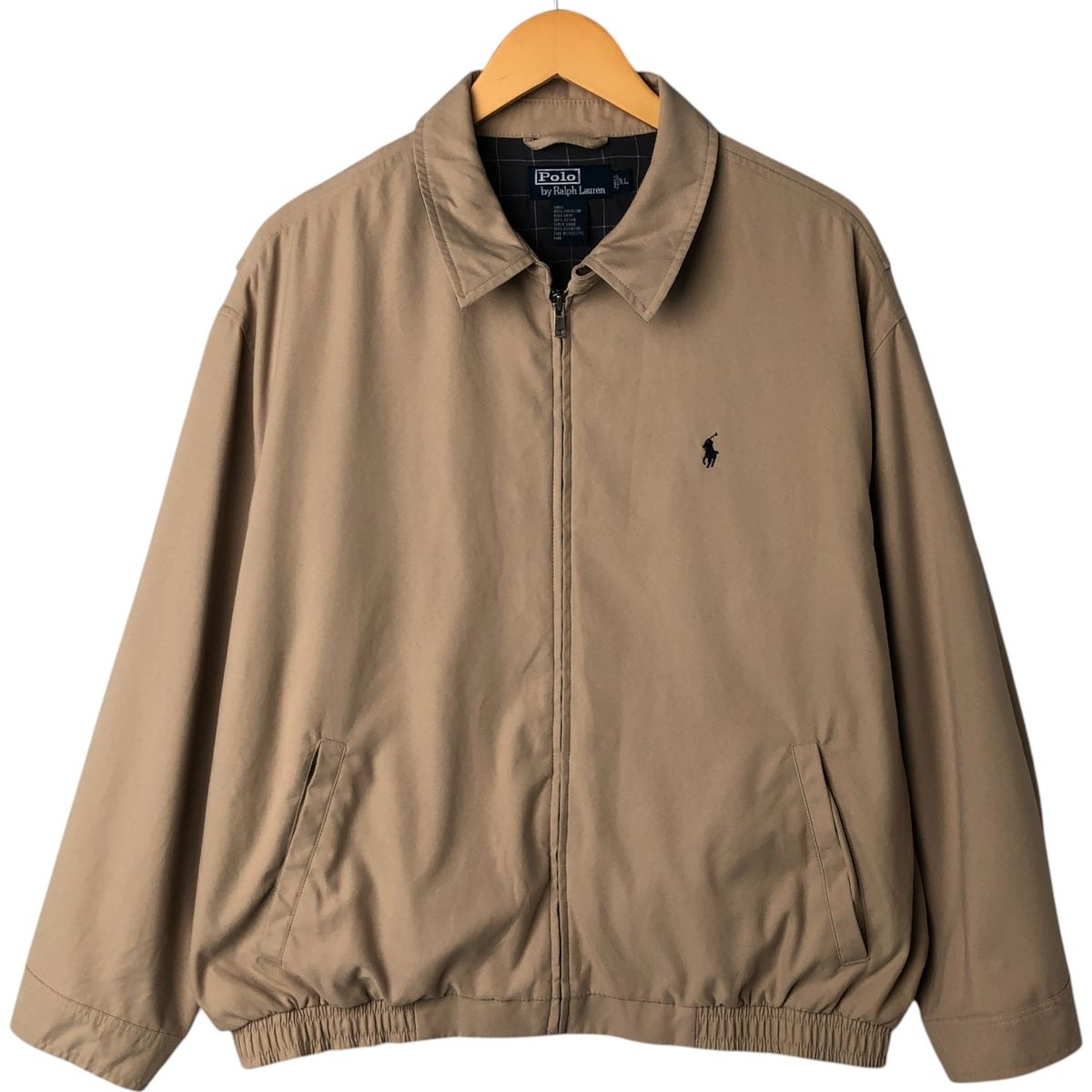 古着 ラルフローレン Ralph Lauren POLO by Ralph Lauren スイングトップ スポーツジャケット メンズXL相当|eaa549117
