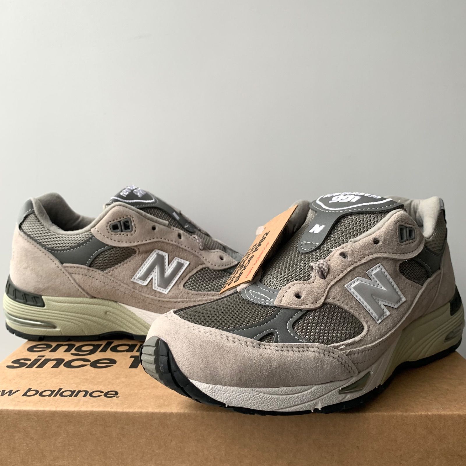 ニューバランス W991 GL new balance 991 グレー - NBモール - メルカリ