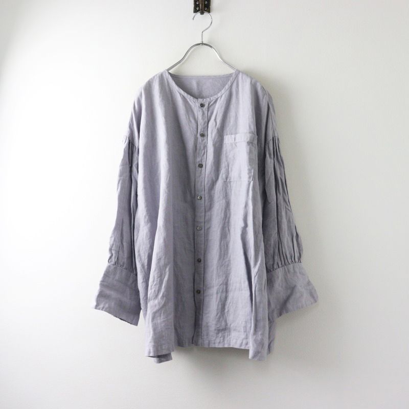 2024SS ネストローブ nest Robe リネン天然染めラップカフス
