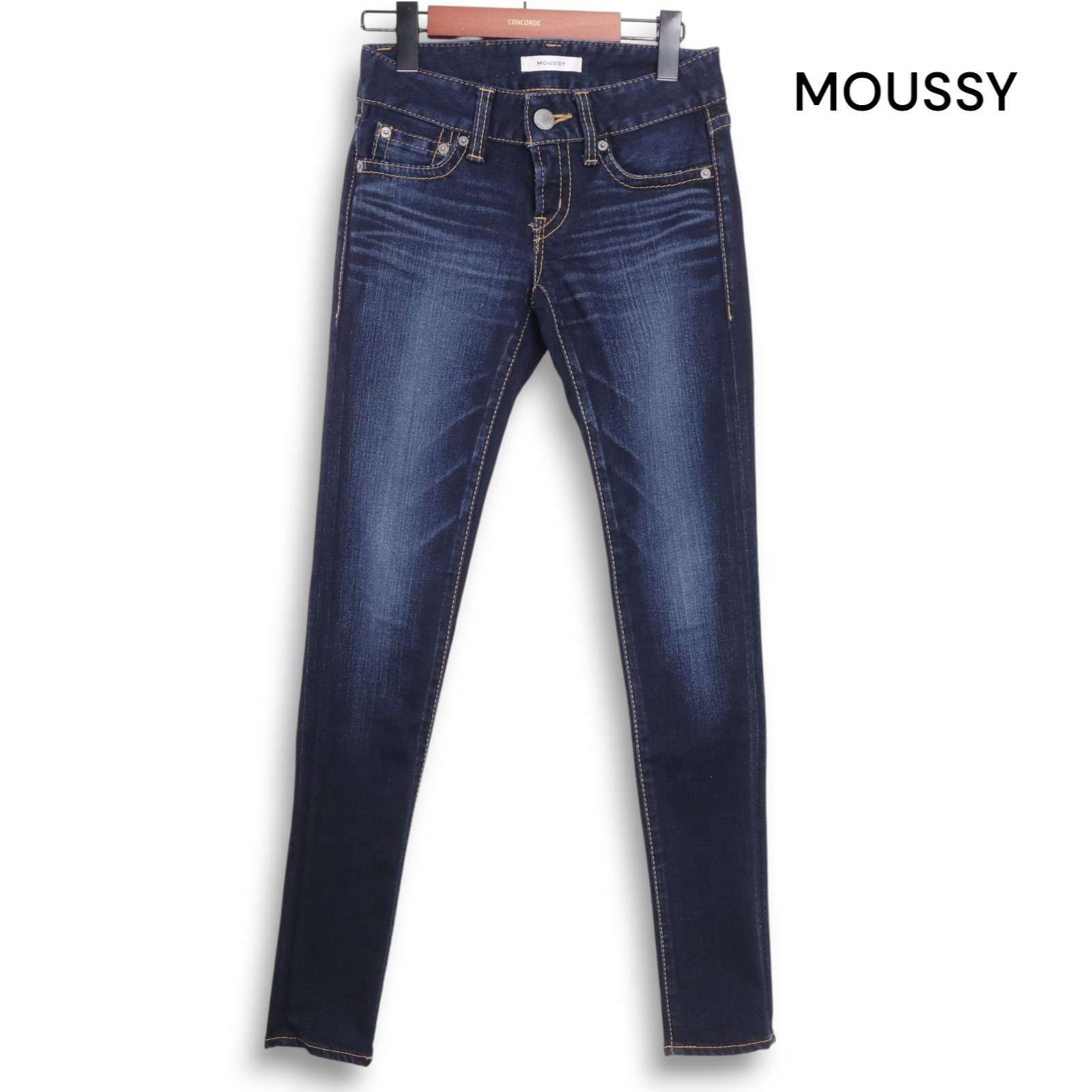 MOUSSY マウジー 【Rebirth SKINNY】 USED加工♪ ストレッチ