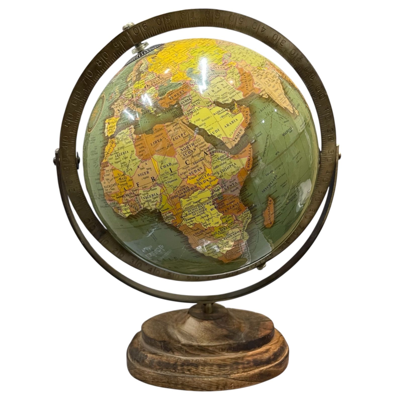 ACTUS アクタス 地球儀 GLOBE Wood Stand Green - メルカリ