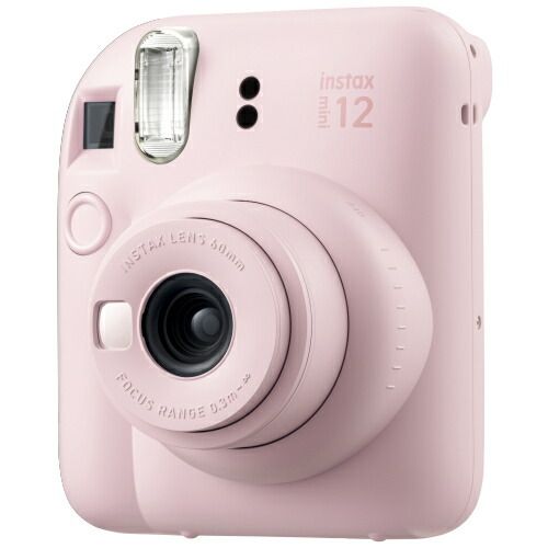 豊富にある フィルム100枚付 富士フィルム チェキ12 instax mini12 ブロッサムピンク チェキカメラ12PINK