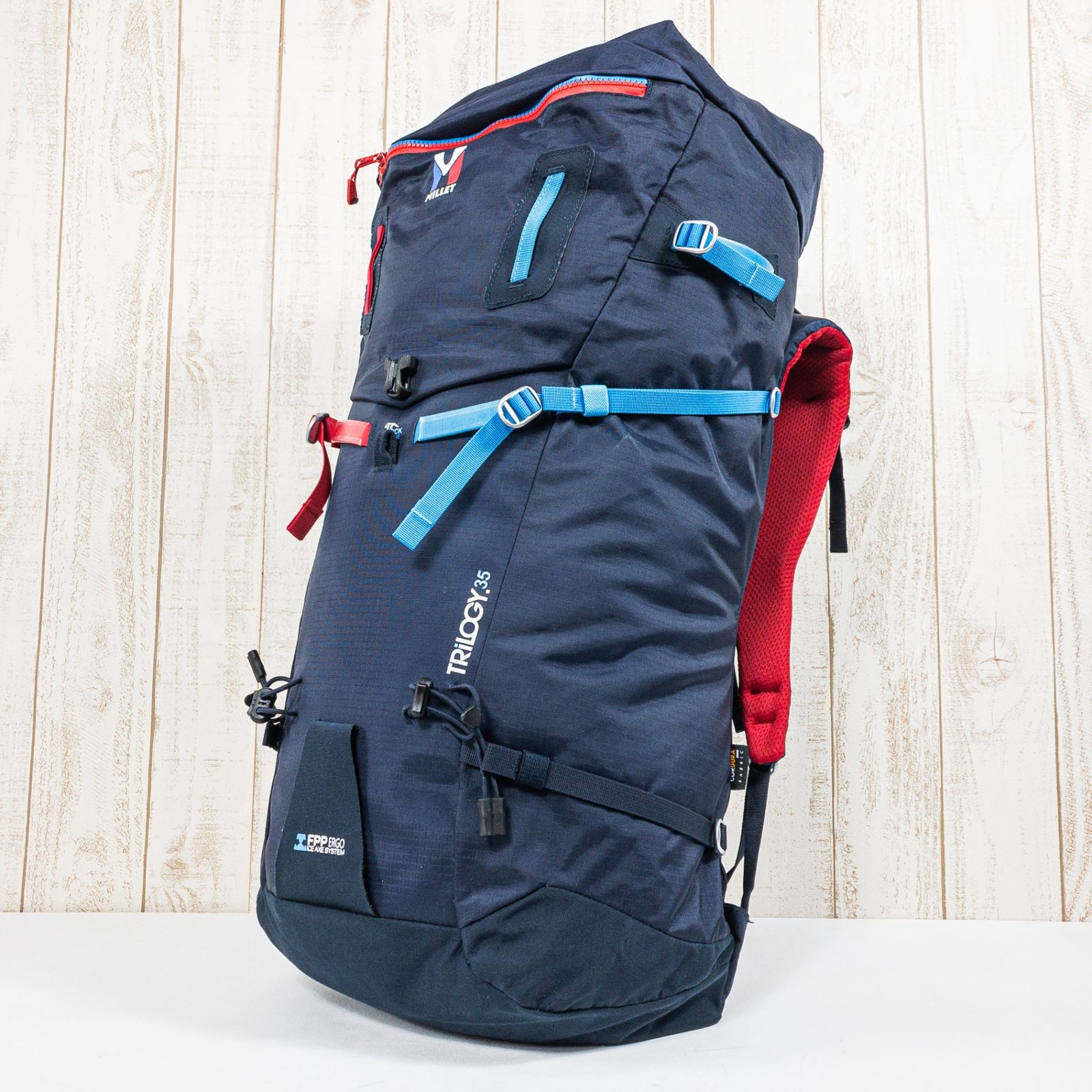 OneSize ネイビー系 Millet ミレー トリロジー35 Trilogy 35 ナイロン MIS2010 サファイア | Saphir 容量 30L～54L バックパック バッグ ストレージ