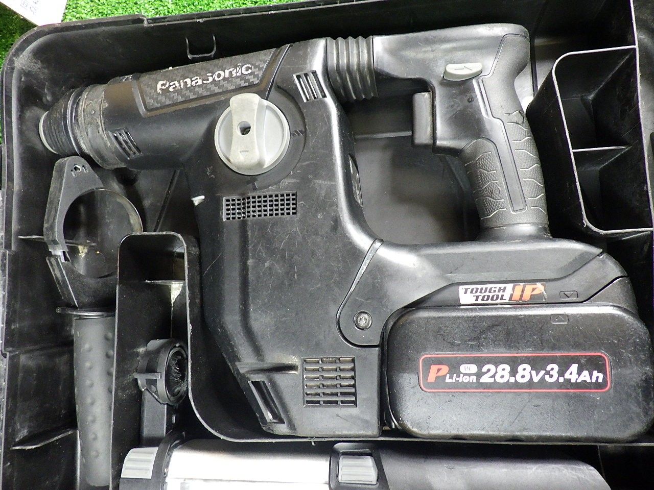 SDSプラスビット パナソニック ハンマードリル 充電式 集塵システムセット 28.8V3.4Ahバッテリ EZ7881PC2V 品