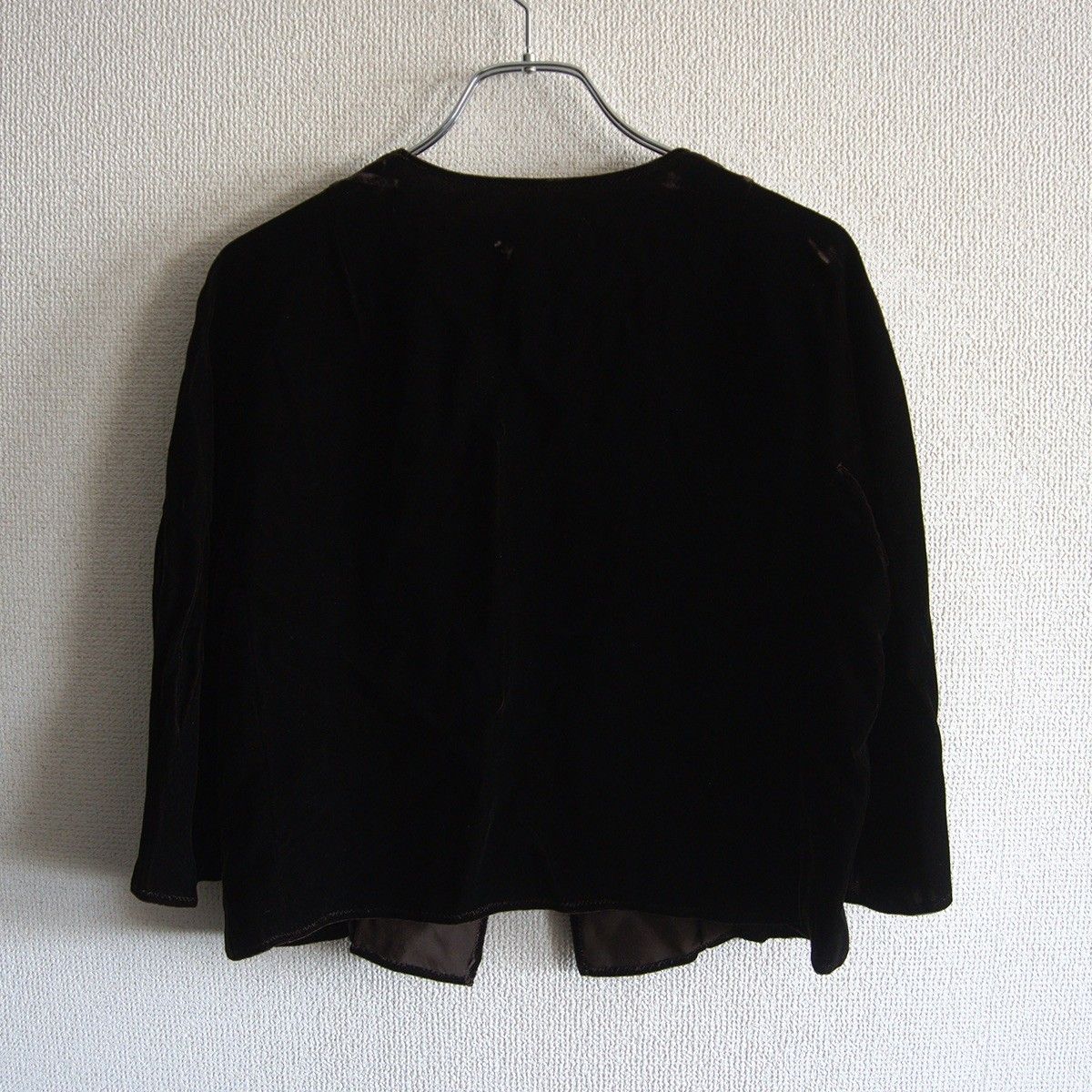 AD1998】COMME des GARCONS 【90s ベロア ジャケット】 S 90年代 AD1998】COMME des GARCONS 【90s ベロア ジャケット】 S 90年代