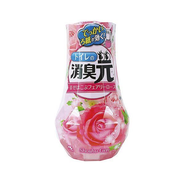 まとめ 小林製薬 トイレの消臭元幸せはこぶフェアリーローズ 400ml 1セット 5個 ×5セット