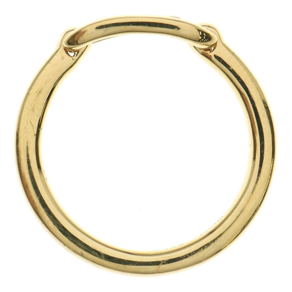 FENDI 配送 (フェンディ) オーロックリング FFロゴ 指輪 ゴールド