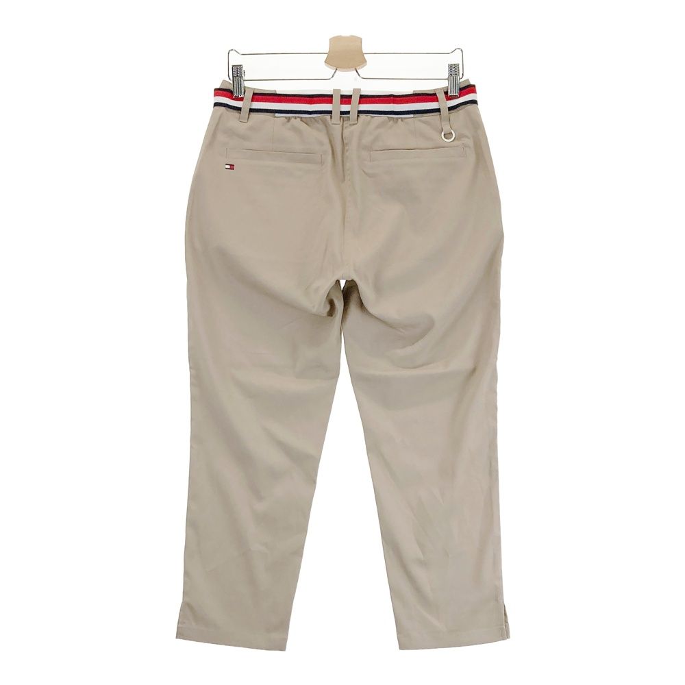 サイズ LL TOMMY HILFIGER GOLF トミー ヒルフィガーゴルフ モデル ベルテッドツイル パンツ ベージュ系 240101541625 ゴルフウェア レディース ストスト