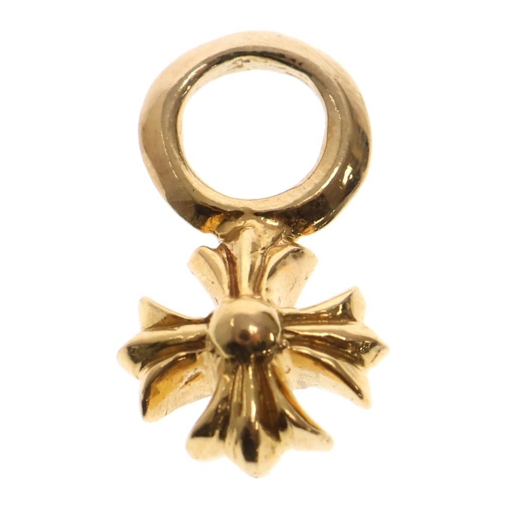CHROME HEARTS (クロムハーツ) 22K STACK CH PLUS CHプラス スタックチャーム ネックレストップ ゴールド