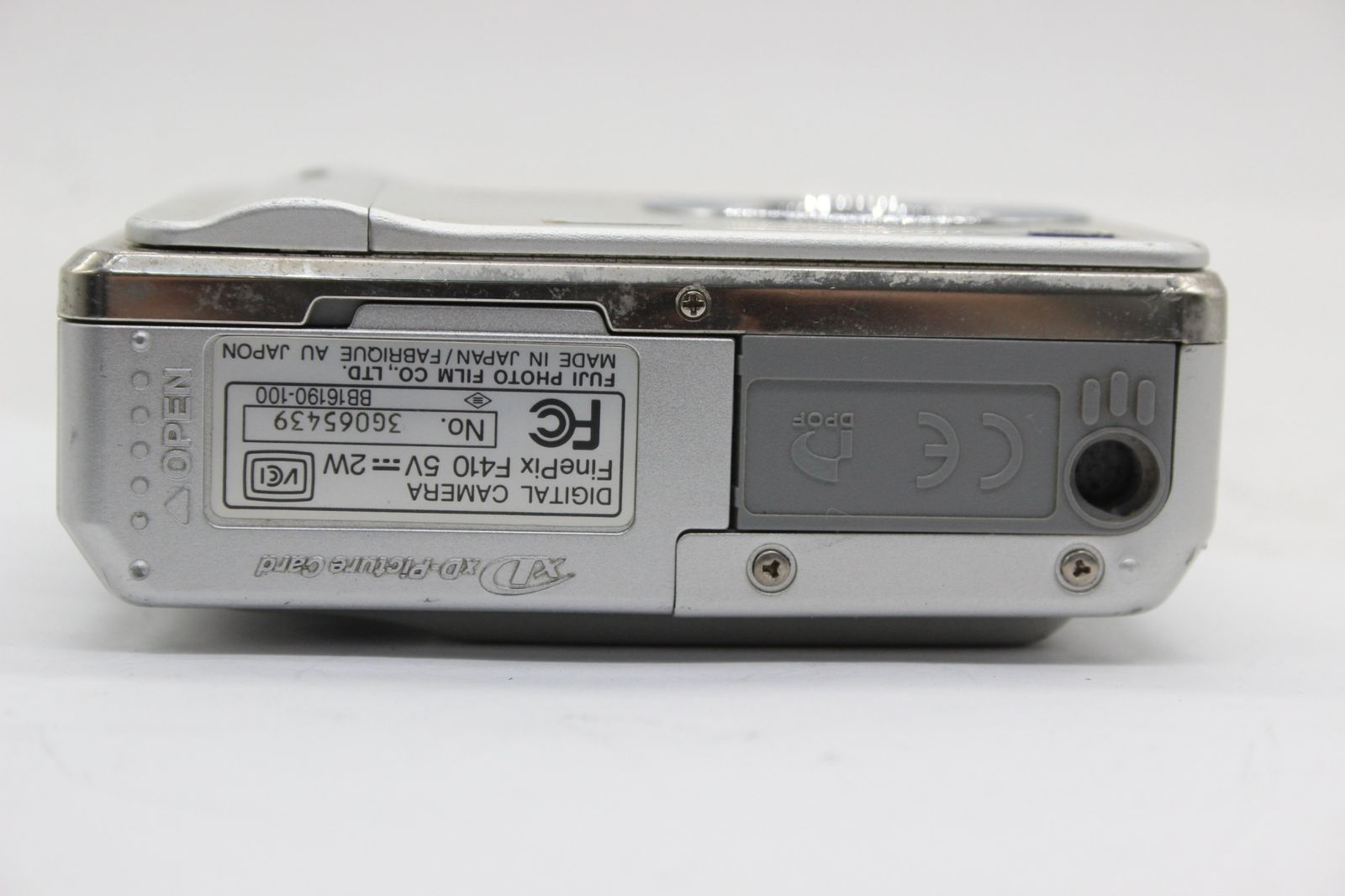 返品保証】 フジフィルム Fujifilm Finepix F410 バッテリー付き 