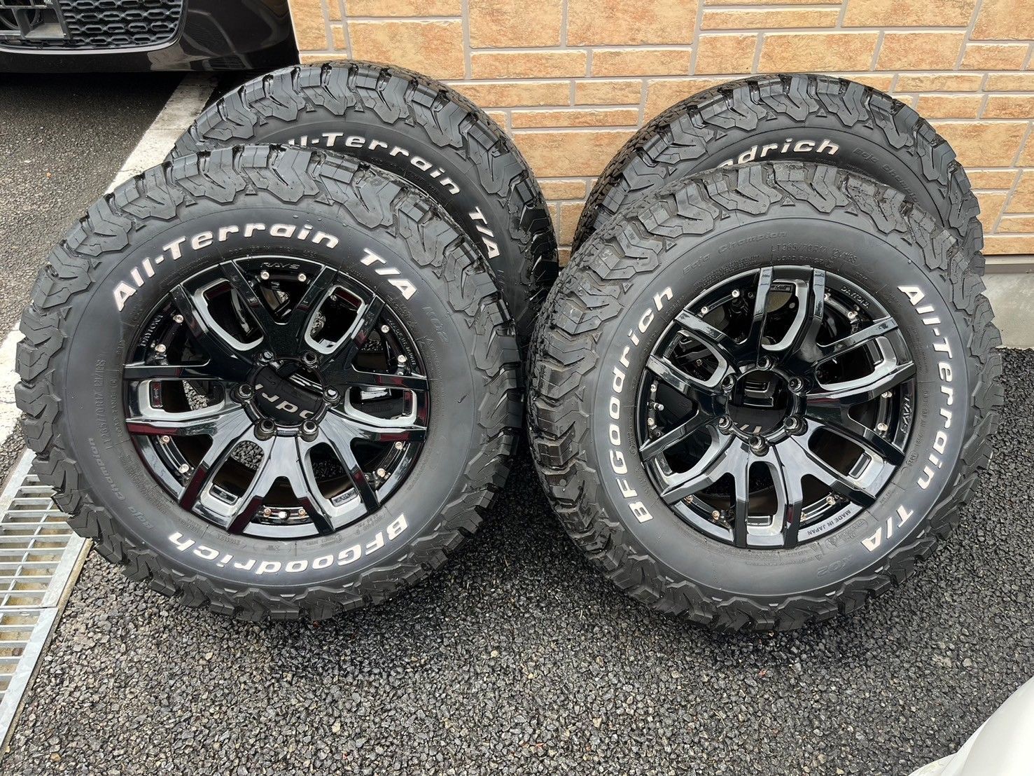 送料無料】RAYSデイトナ FDX F6 タイヤ＆ホイールセット （ナット付