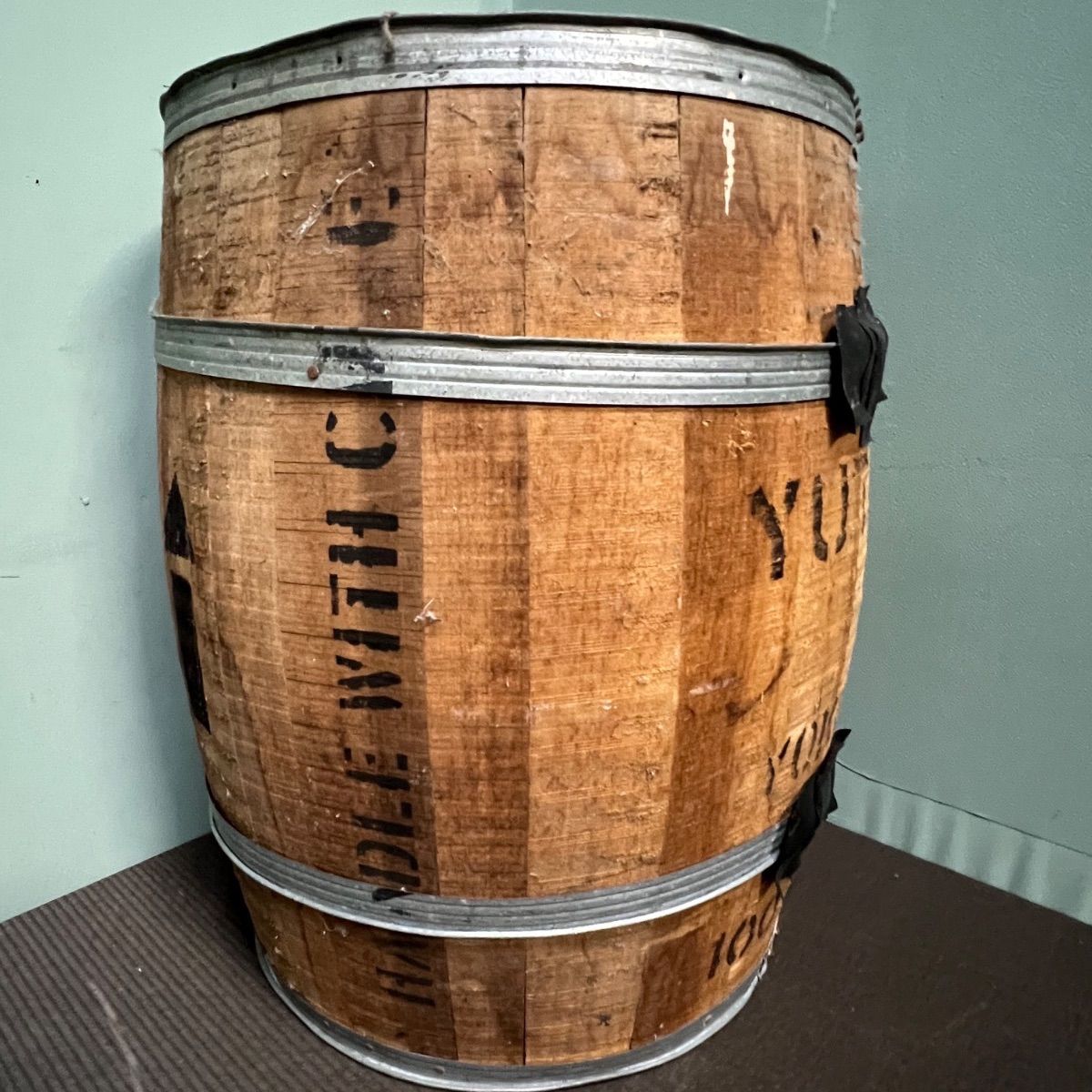 ヴィンテージコーヒー樽 ⭐︎ ヴィンテージ コーヒー樽 木樽 大サイズ コーヒー 木製 オブジェ