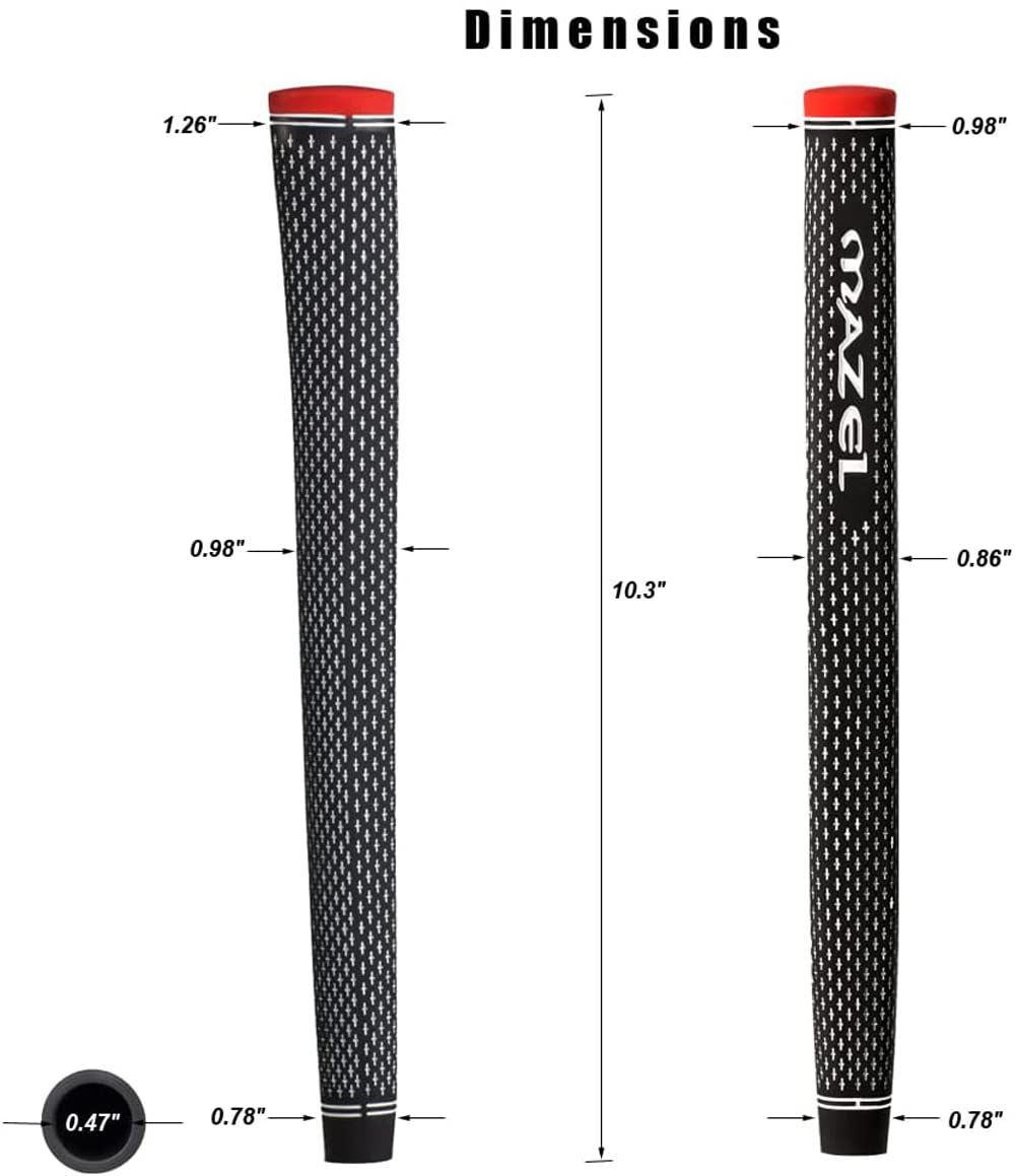 グリップ（アイアン ゴルフ 滑り止めラバー ウッドクラブ用）4色選択肢