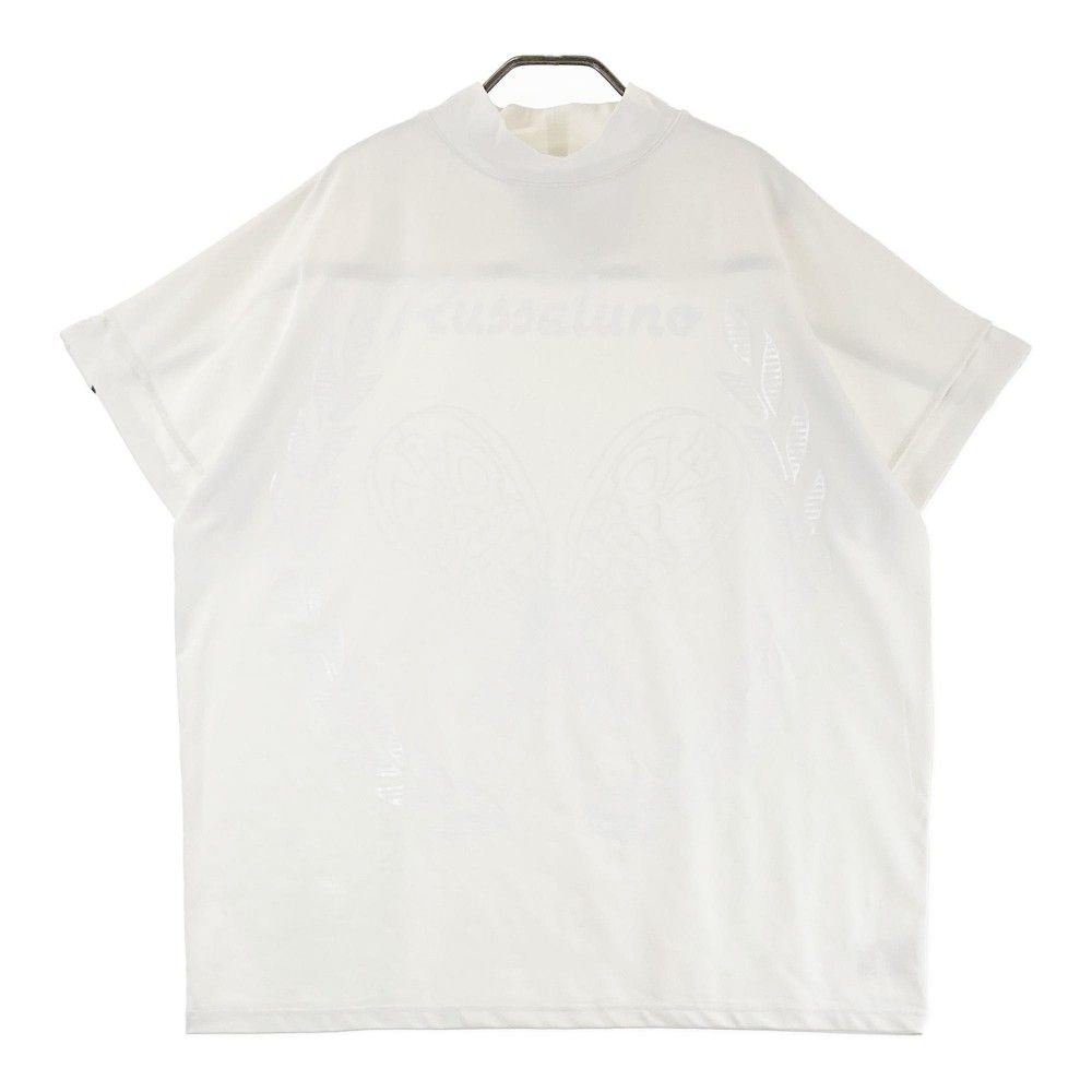 完売品！極美品！RUSSELUNO モックネックTシャツ　XL 半袖　ルチャ 完売品！極美品！RUSSELUNO モックネックTシャツ XL 半袖 ルチャ