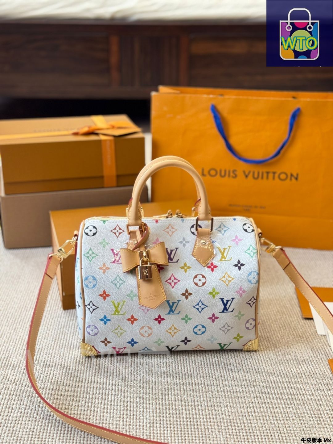 ☆売り切り☆早い者勝ち✨Louis Vuitton ゴールド ハンドバッグ LOUIS VUITTON ルイ ヴィトン アエログラム キーポルXS