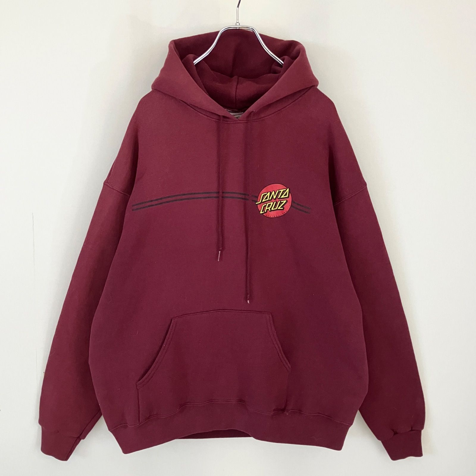 Santa Cruz サンタクルーズ フーディー NHS 90s 90s NHS/USA製サンタクルーズ/SANTA CRUZバックロゴプリントスウェット