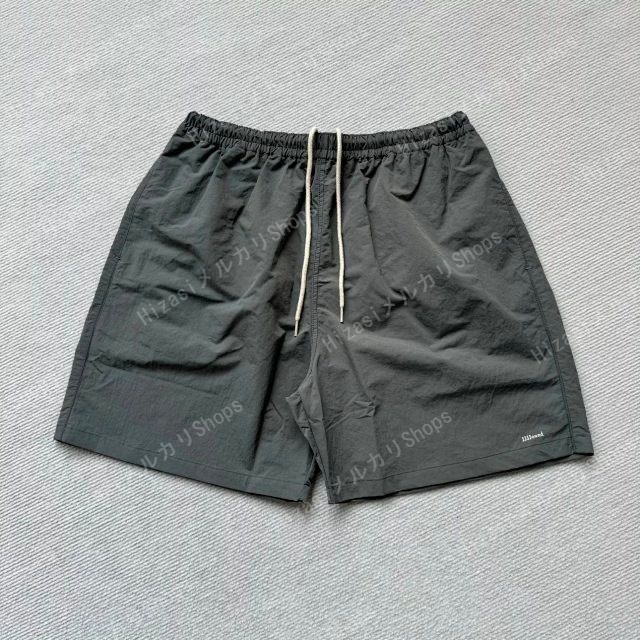 jjjjound Camper Short 7inch ジョウンド キャンパーショーツ ナイロンショーツ 3色：black/grey/green -  メルカリ