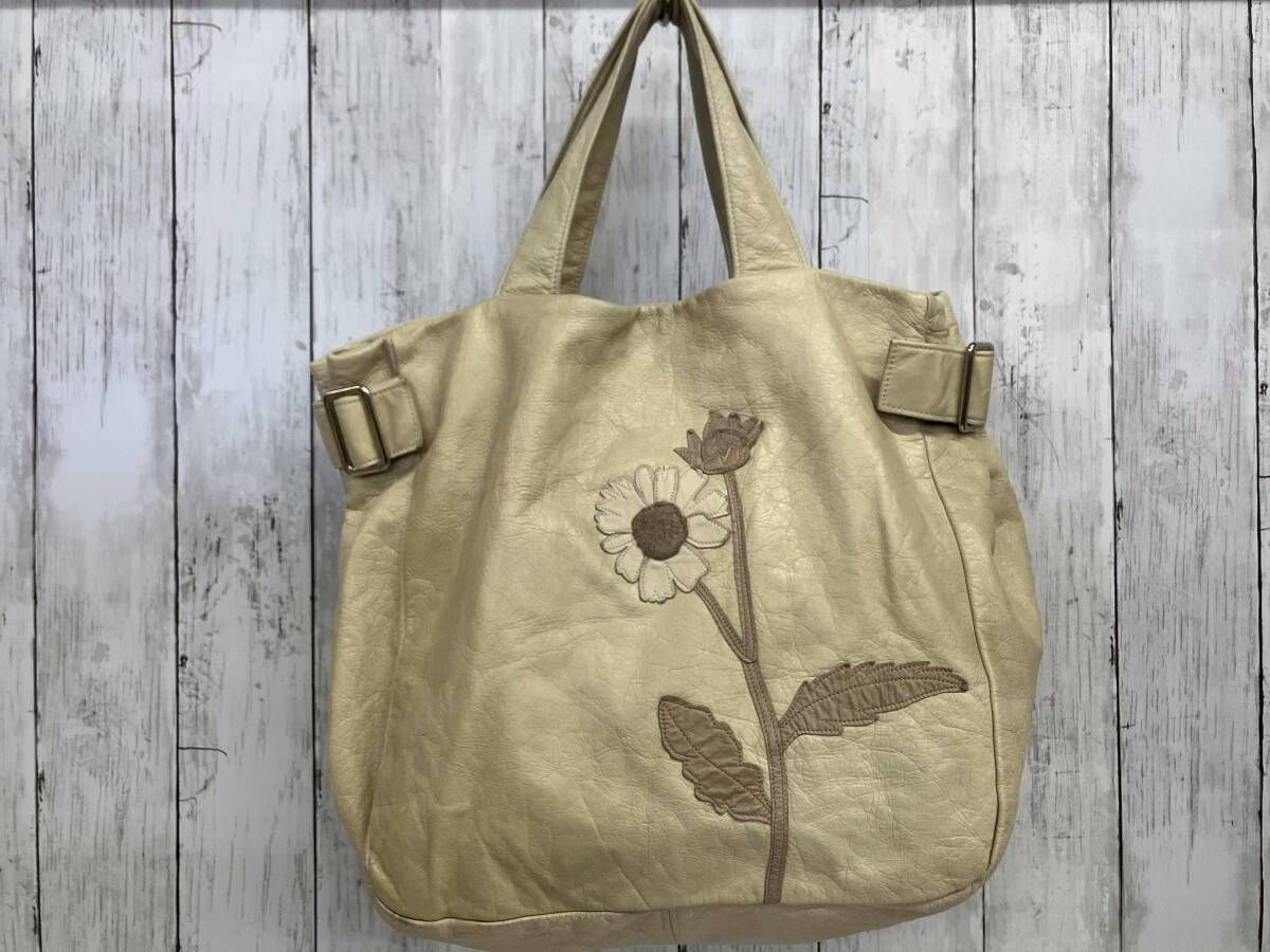 susannah hunter トートバッグ スザンナハンター フラワーモチーフ