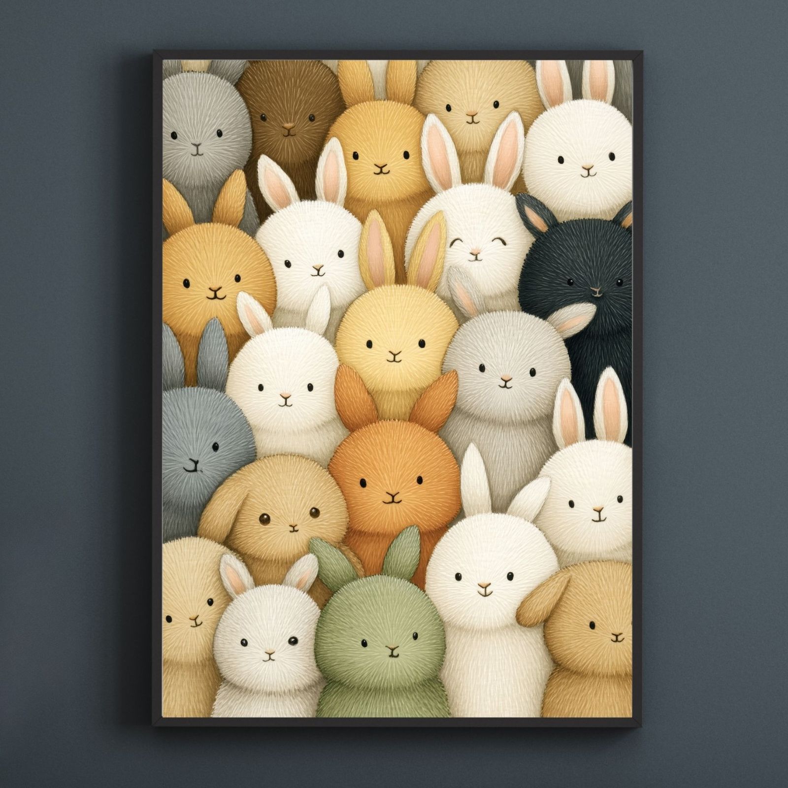 うさぎの絵