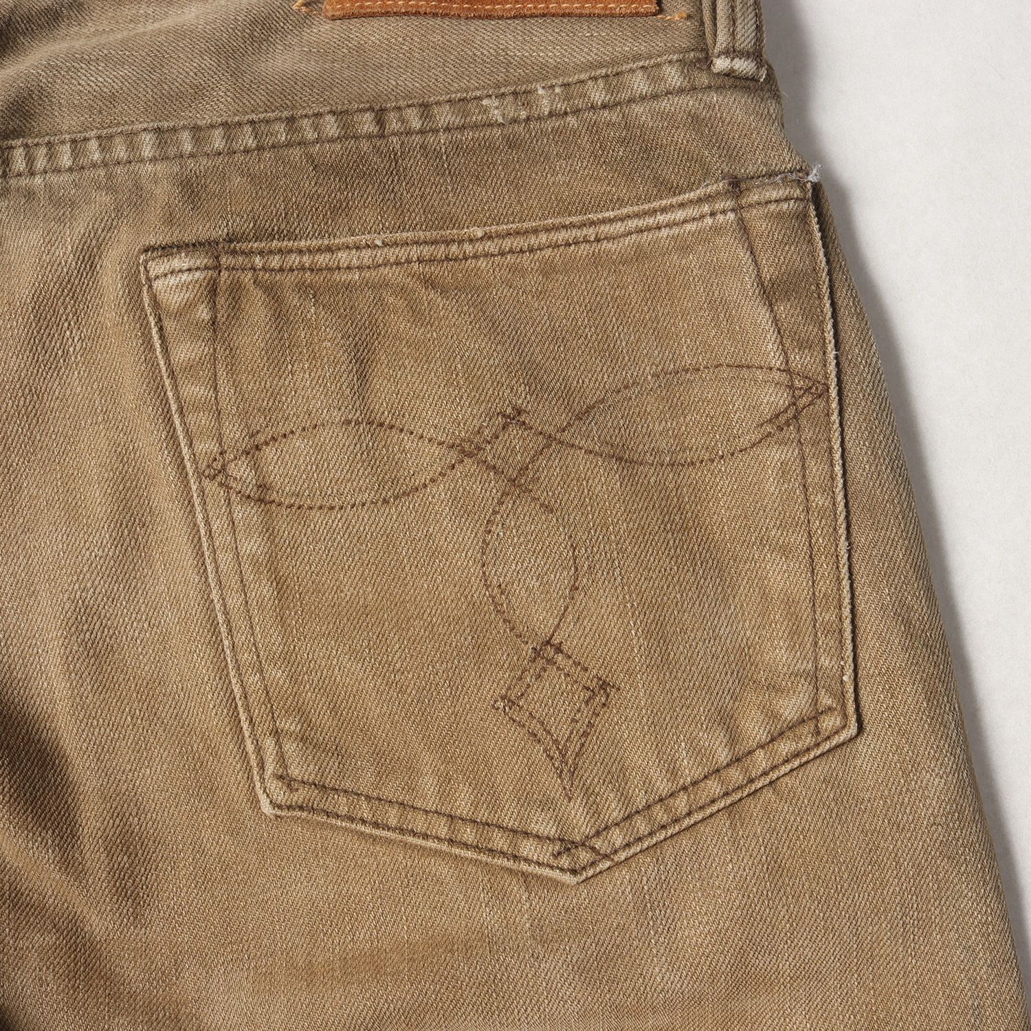 RRL デニムチノ 30×30 RRL ダブルアールエル パンツ サイズ:30×30 ヴィンテージ加工