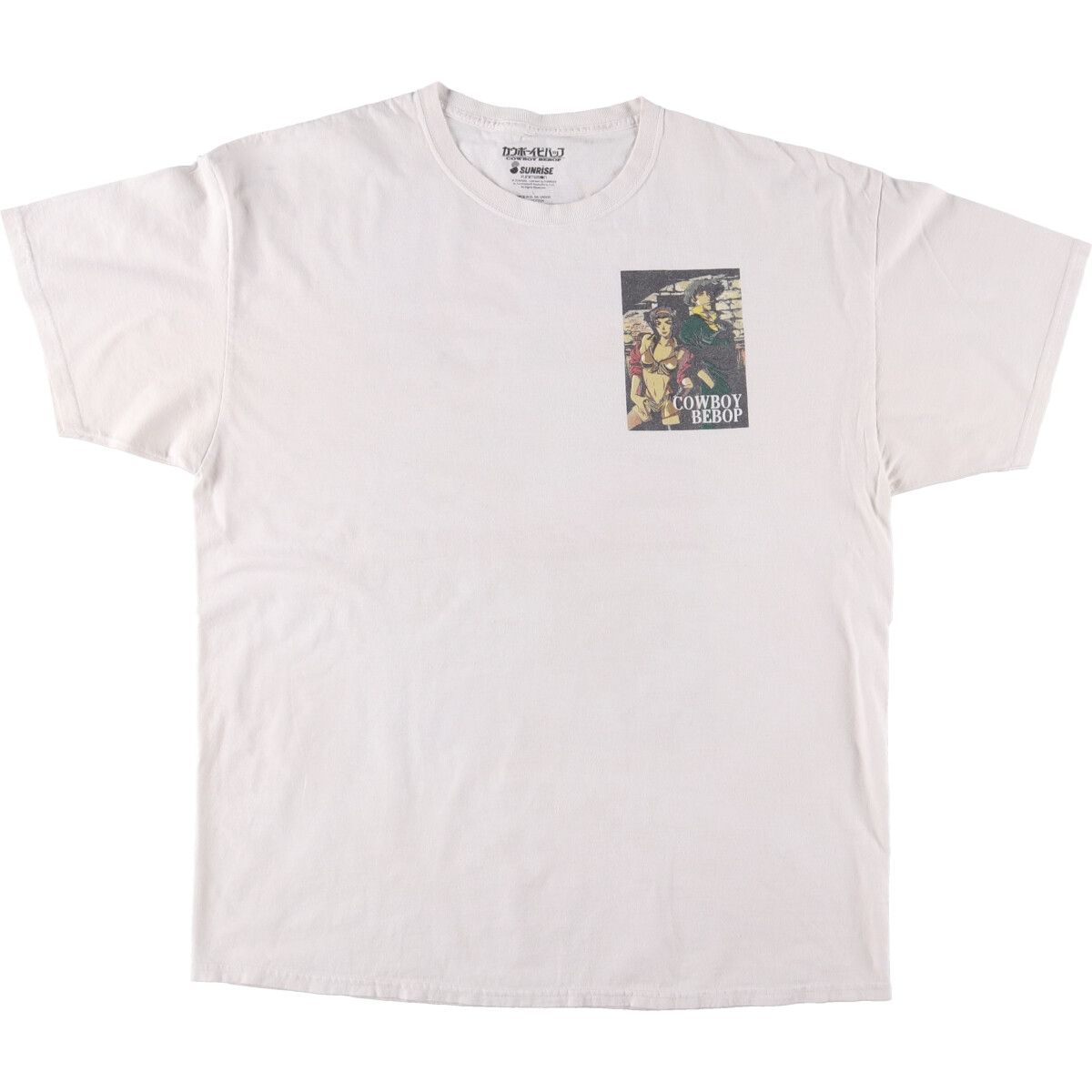 古着 COWBOY BEEBOP カウボーイビバップ アニメ キャラクタープリントTシャツ メンズL相当|eaa543335