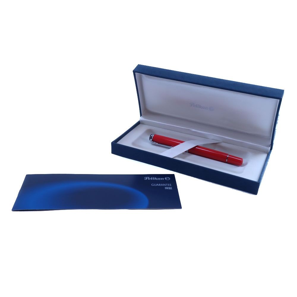 PERIKAN ペリカン クラシック M205 ペン先 ステンレス M 中字 筆記用具 ステーショナリー レッド _ 万年筆