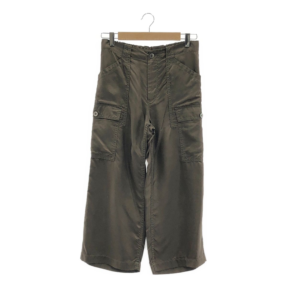 tricot COMME des GARCONS | トリココムデギャルソン | 2007SS | キュプラ ウエストゴム カーゴ イージーパンツ | S | カーキ | レディース