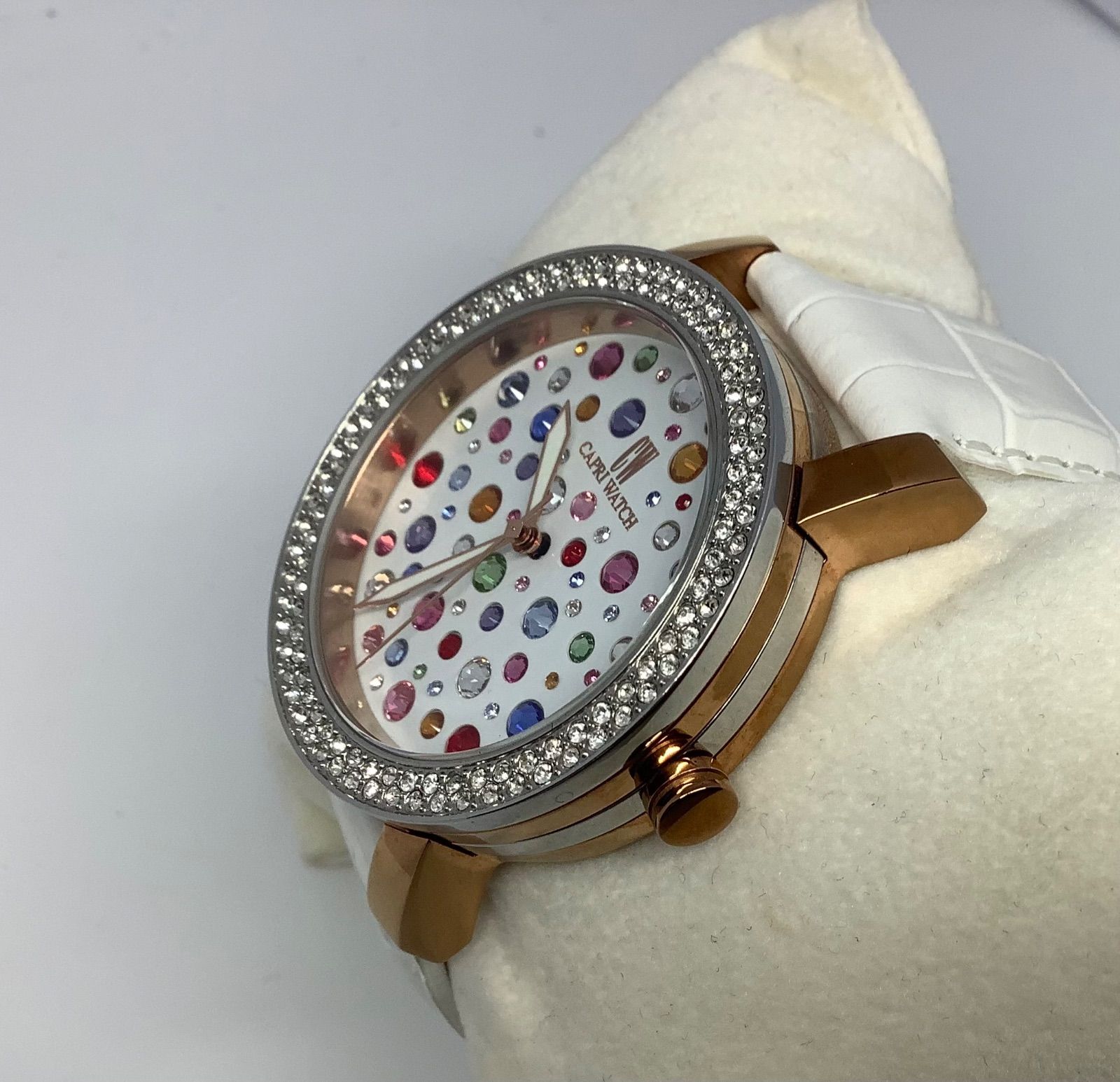 稼動品 未使用 CAPRI WATCH カプリウォッチ Art.4906 イタリア製クオーツ 日本未入荷 - メルカリ