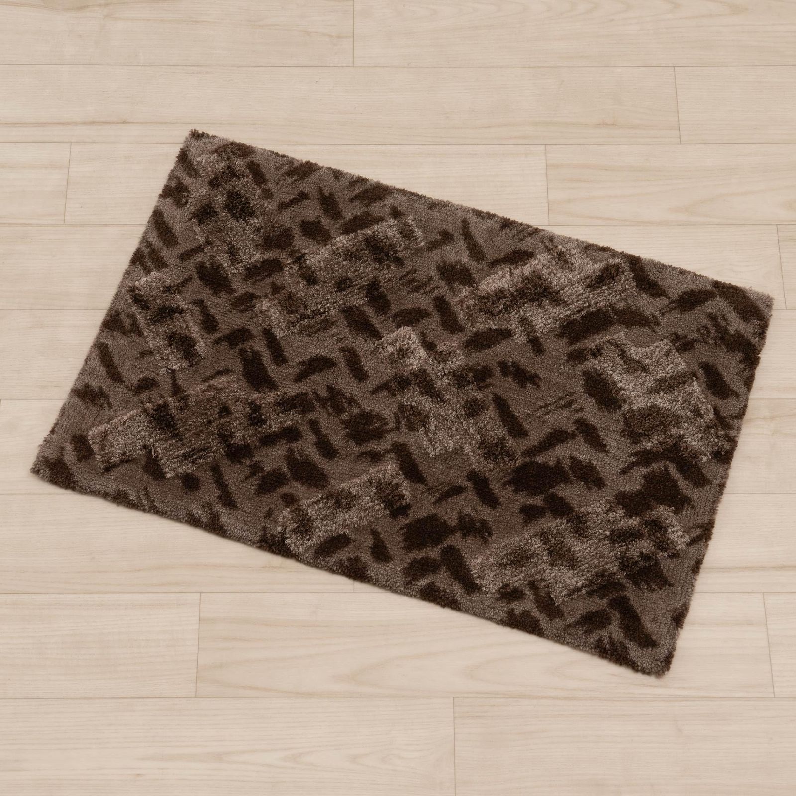 センコー M home ラグ コーリ インテリアマット 約50×75cm ブラウン 31674 MARWIL-DEMENAGEMENTS_CH