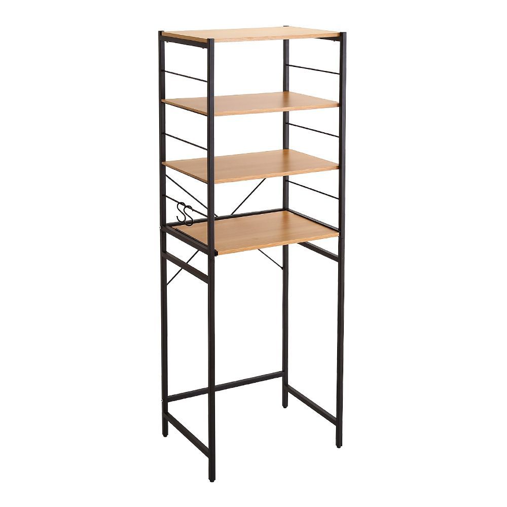 ヴィンテージゴミ箱上レンジラック varid-ヴァリド- VAD-T2R-SBO シャビーオーク