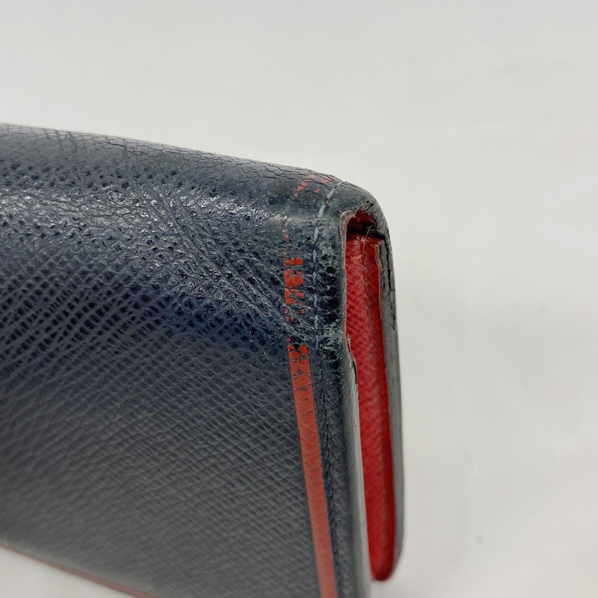 鑑定済★ルイヴィトン　タイガ　ポルトフォイユ・ブラザ　ブルーマリーヌ　長財布 超極美品】使用感少 LOUIS VUITTON ルイヴィトン タイガ ブルー
