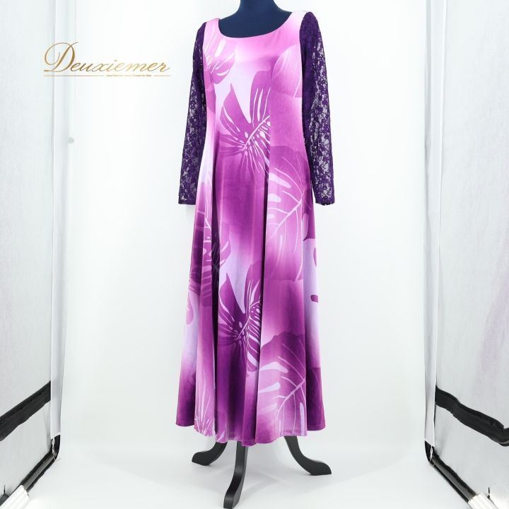 未使用✨️　マーメイドライン　MMJ　ハワイアン　ドレス　フラダンス　ワンピース マーメイドラインエムエムジェイ Mermaid Line MMJ フラダンス