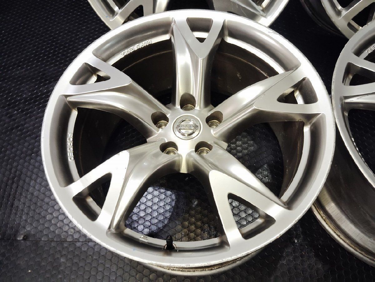 日産 フェアレディZ Z34 純正ホイール 19インチ 4本 9J 10J5HPCD114.3 47 30 VHM777