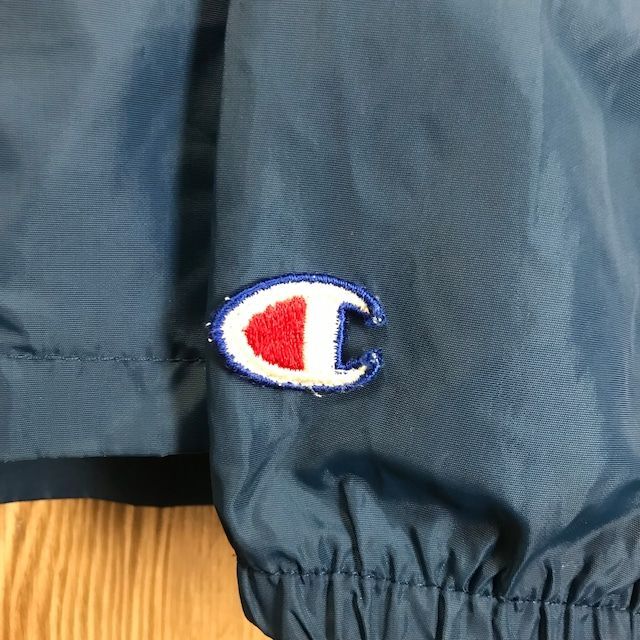 90s チャンピオン USA代表 ドリームチーム　ナイロンジャケット XL 古着 90s USA製 Championチャンピオン ウイングフット ナイロン