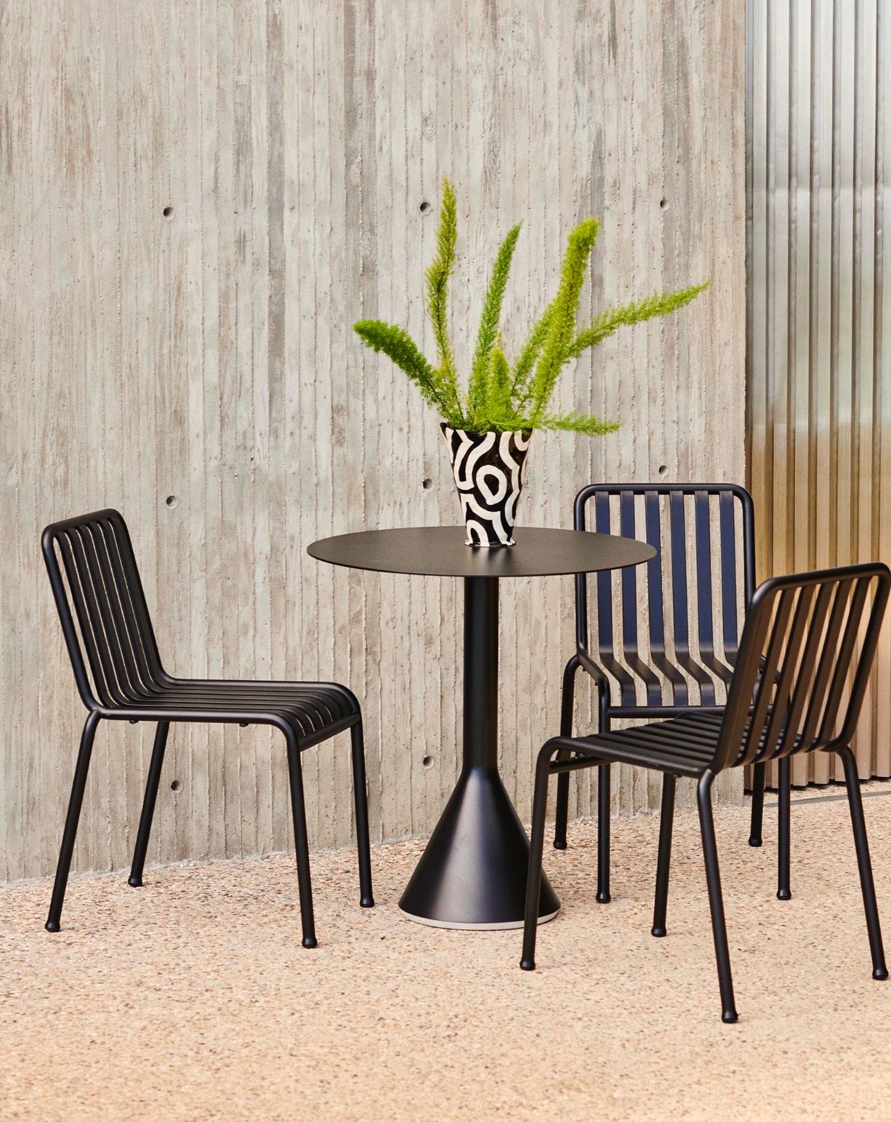 HAY PALISSADE CHAIR 2脚セット　ブラック PALISSADE ARM CHAIR｜北欧デンマーク インテリアブランドの通販