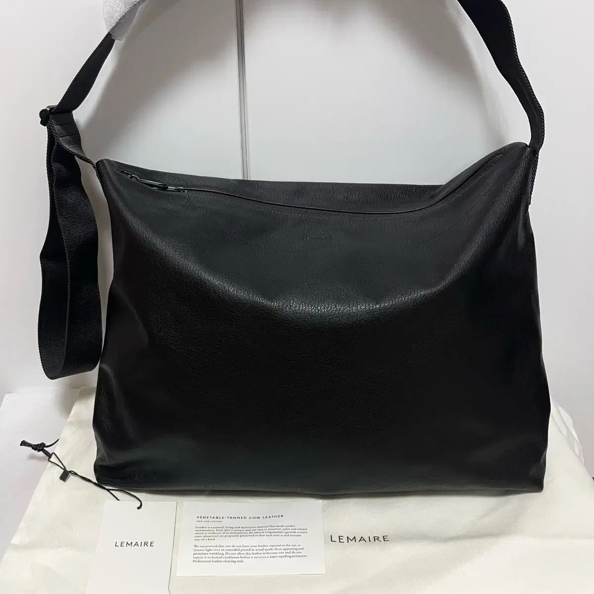 LEMAIRE ルメール 25fw ラージ フォリオ バック|ダーク チョコレート