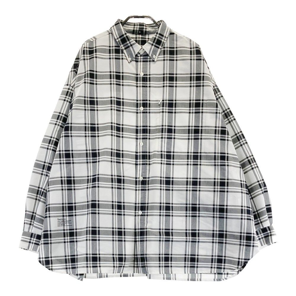 トップス Fresh Service UTILITY MADRAS B.D SHIRT B Fresh Service UTILITY MADRAS B.D SHIRT