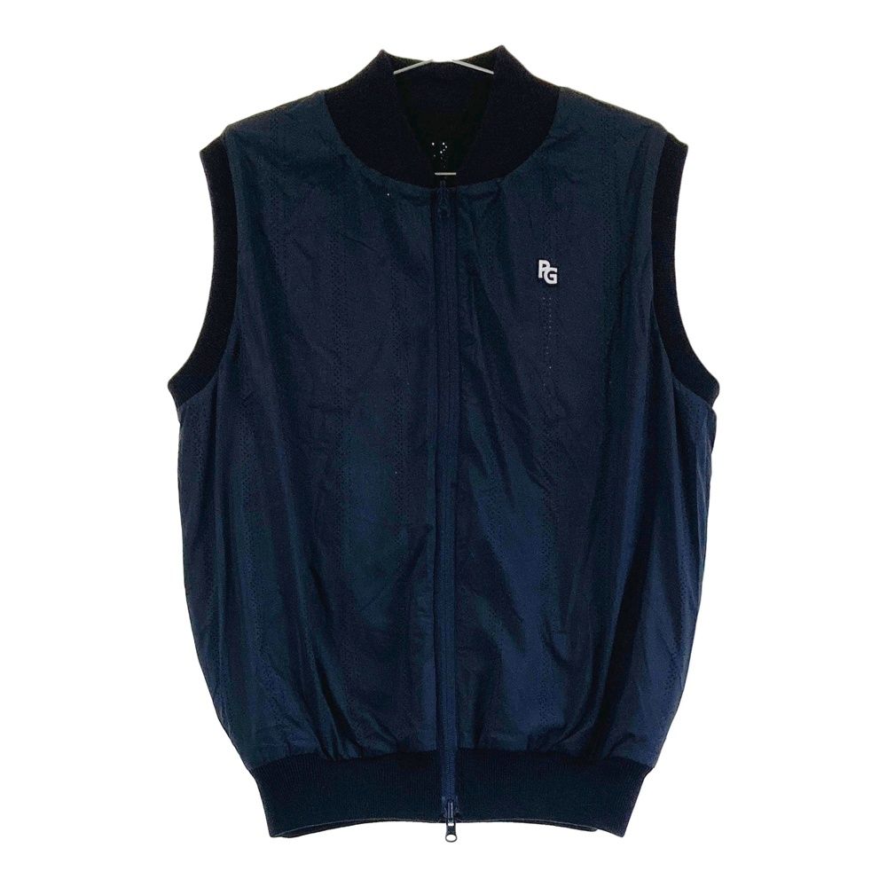 サイズ 5 PEARLY GATES パーリーゲイツ モデル リバーシブルジップベスト メッシュ ネイビー系 240101537314 ゴルフウェア メンズ ストスト LLC-HASEGAWATOSO_COM