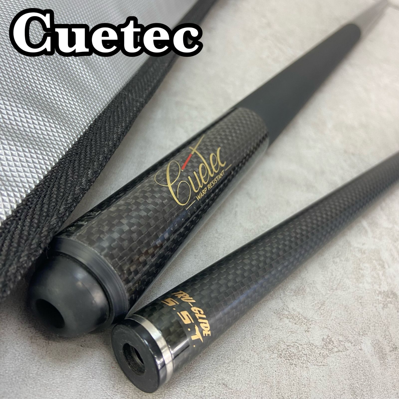 CueTec キューテック ビリヤード プレイキュー バット フラットフェイス 3/8-14山 シャフト TRU-GLIDE S.S.T - メルカリ