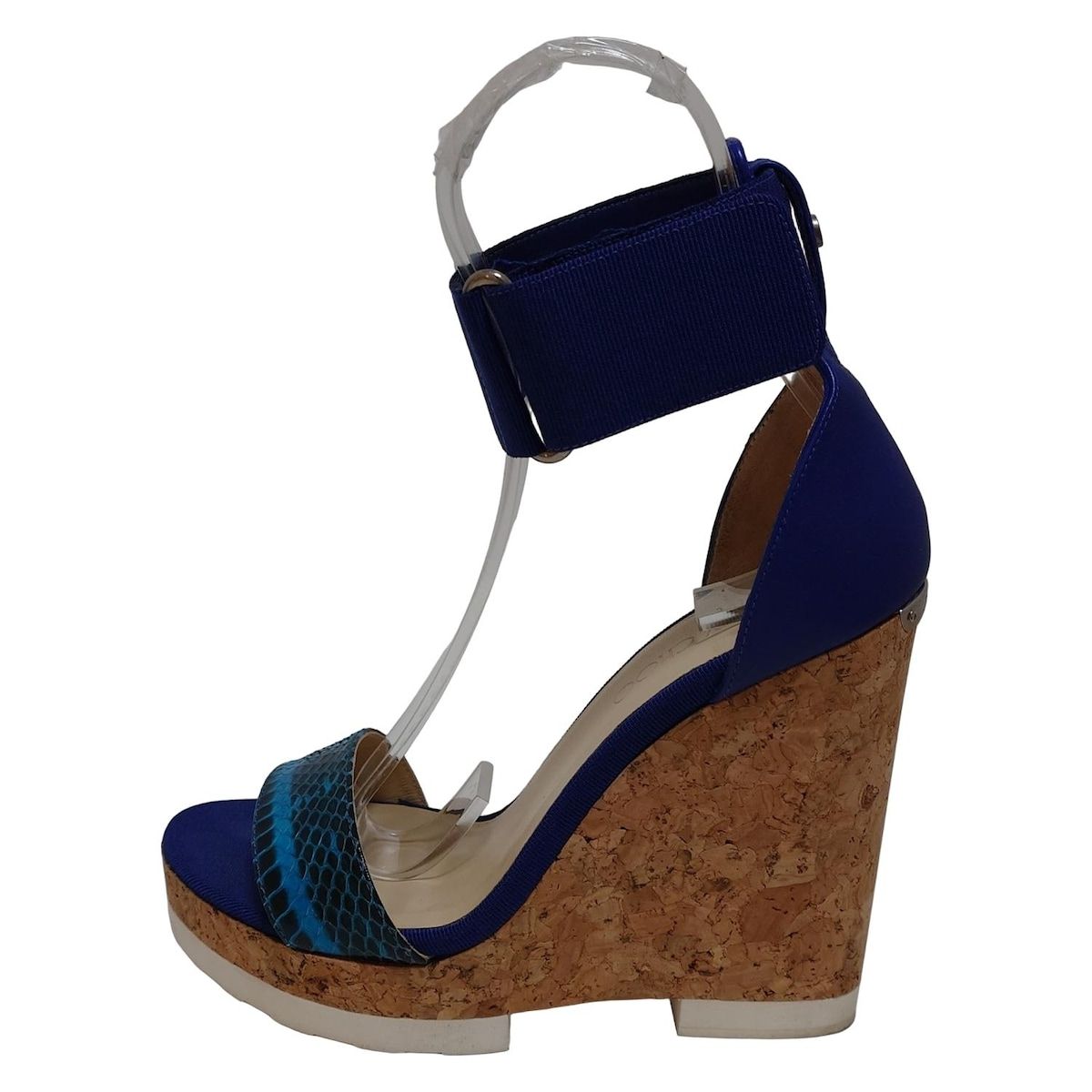 なな　新品未使用　JIMMY CHOO　サンダル　39 JIMMY CHOO(ジミーチュウ) サンダル 39 レディース - ブルー