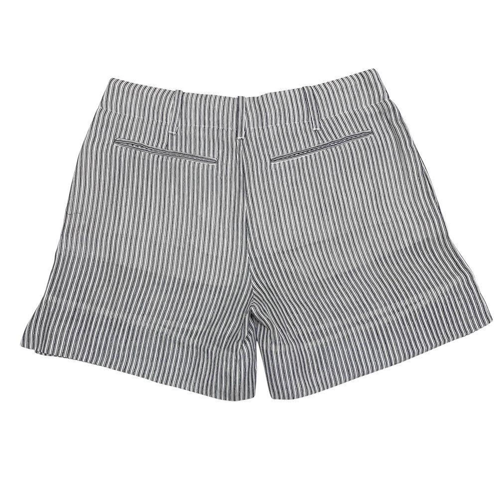 【STELLA MCCARTNEY】シルク ストライプ ショートパンツ STELLA MCCARTNEY + NET SUSTAIN シルク混 ショートパンツ