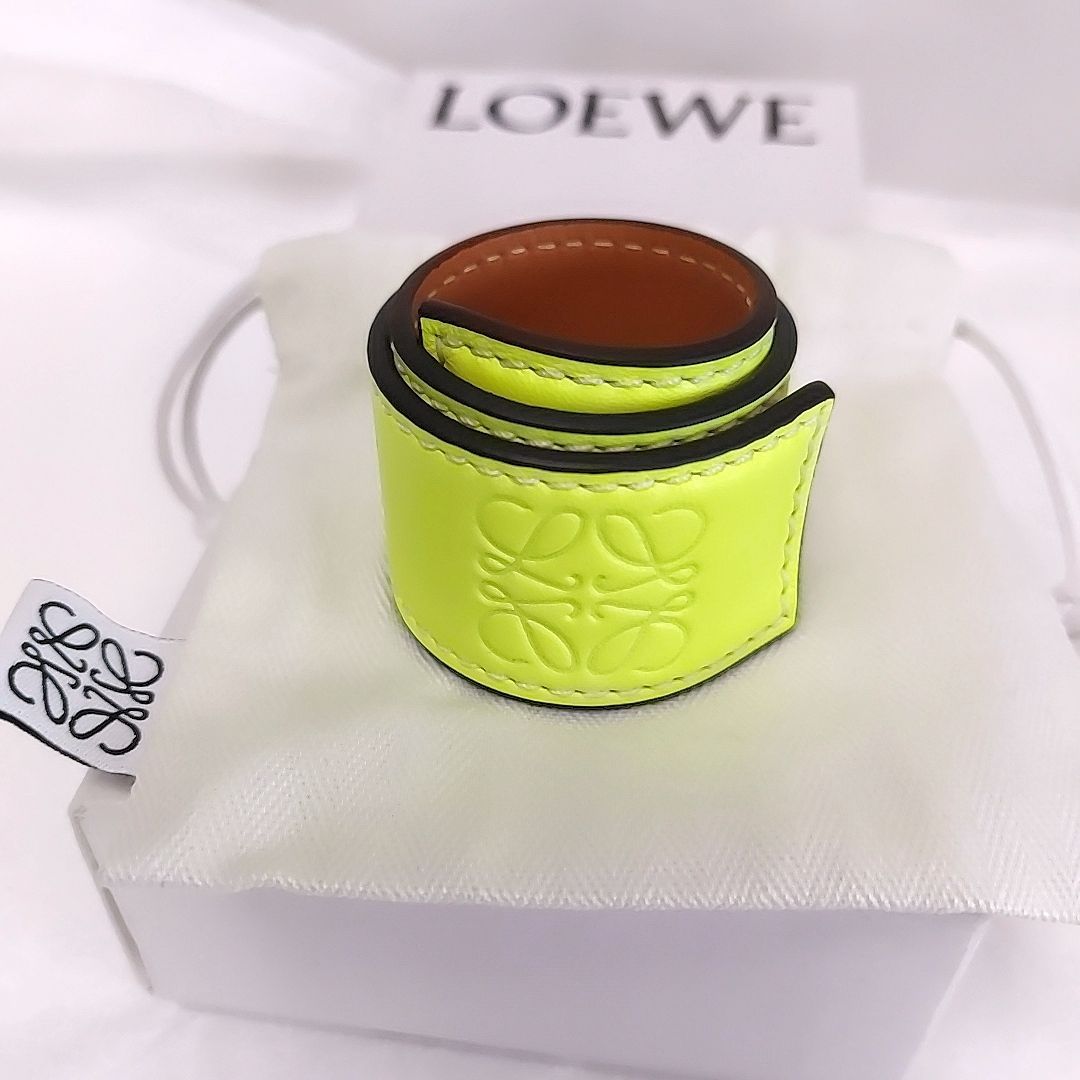 LOEWE ブレスレット アナグラム ロゴ スラップベルト スモール