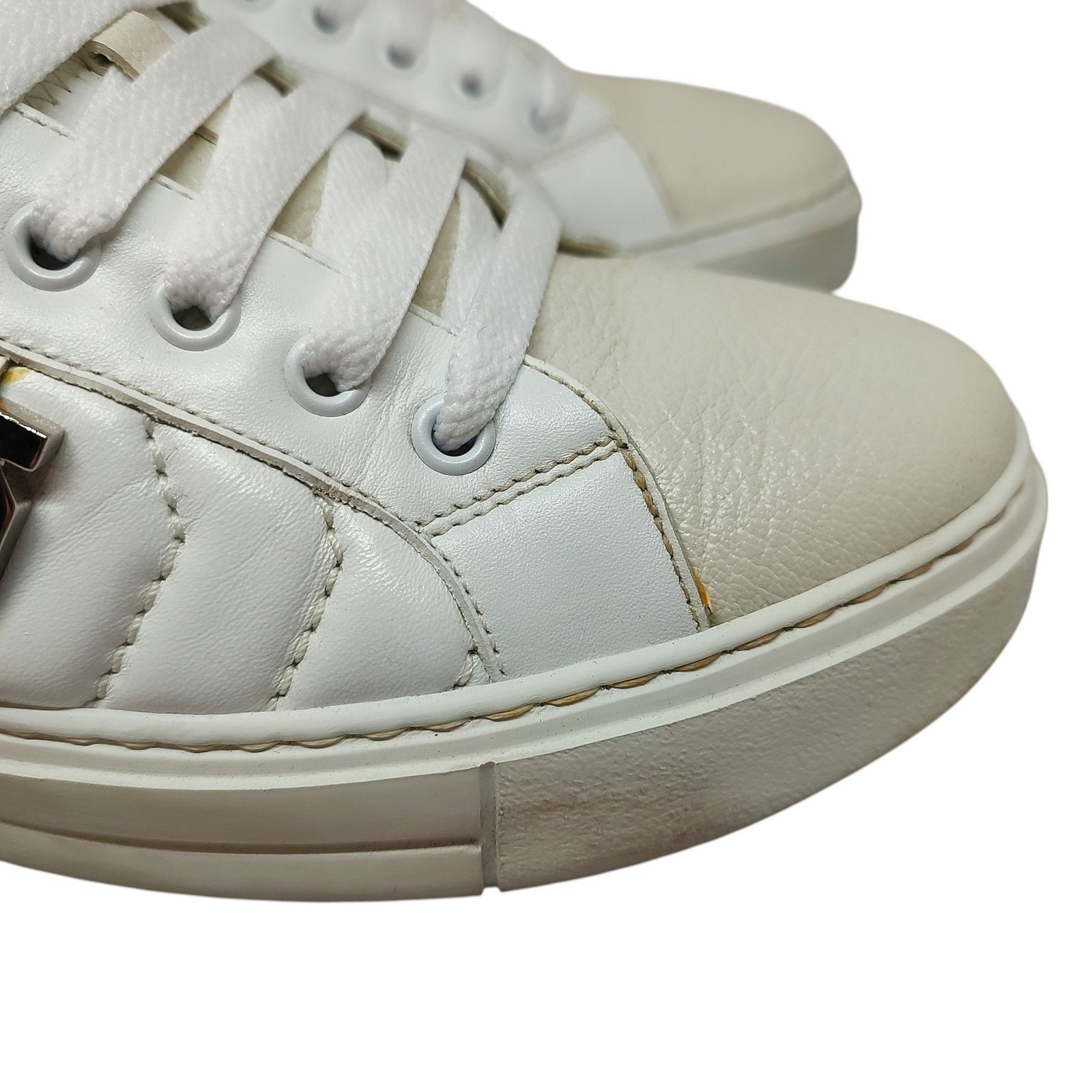 【新品 未使用品】サルヴァトーレフェラガモ レディース スニーカー ホワイト サルヴァトーレフェラガモ(Salvatore Ferragamo)サルヴァトーレ