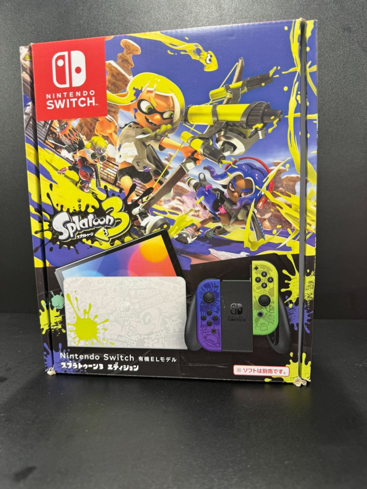 任天堂Switch 有機EL スプラトゥーン 新古品 - メルカリ