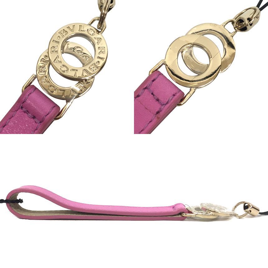 BVLGARI ブルガリ ドッピオトンド ストラップ PHONE STRAP チャーム 