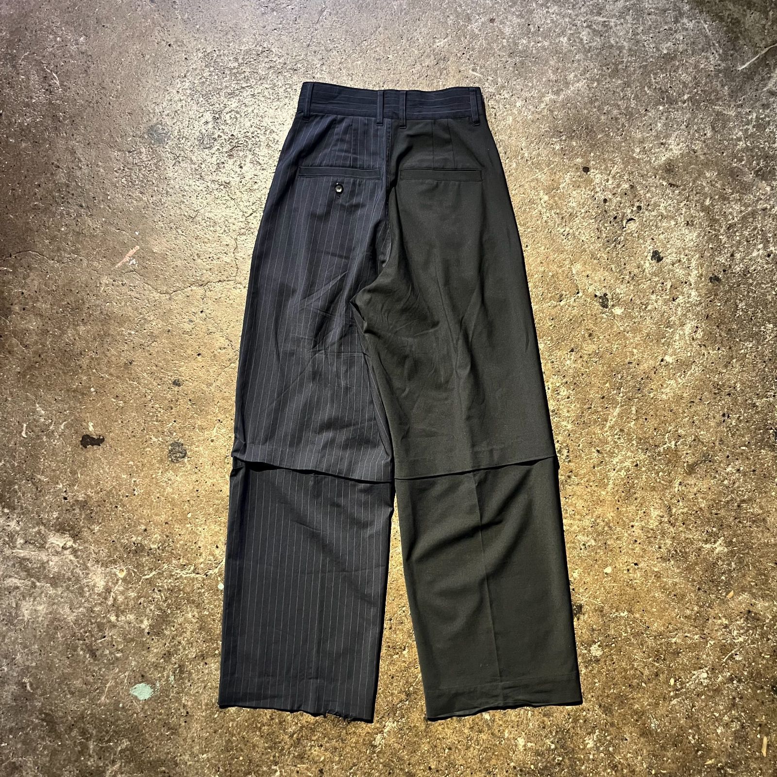 MAISON SPECIAL 2Way Tuck Pants 36 メゾン 2ウェイ タックパンツ 21221465113